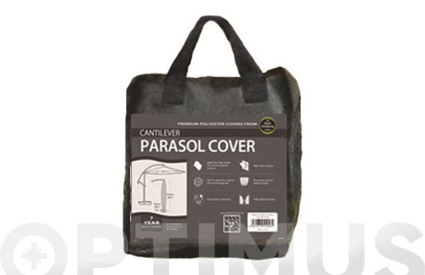 FUNDA PARASOL EXCENTRICO CANTILEVER EASYCOVER 216 X 152 CM