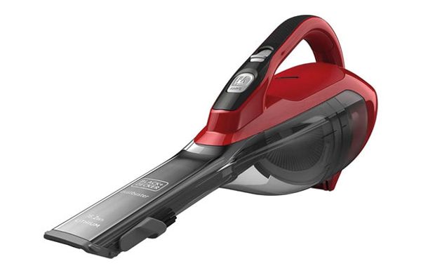 ASPIRADOR RECOGETODO 10,8 V ROJO TRANSPARENTE