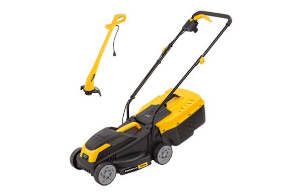 CORTACESPED ELECTRICO 1300 W + CORTABORDES 250 W ANCHO CORTACESPED 32 CM