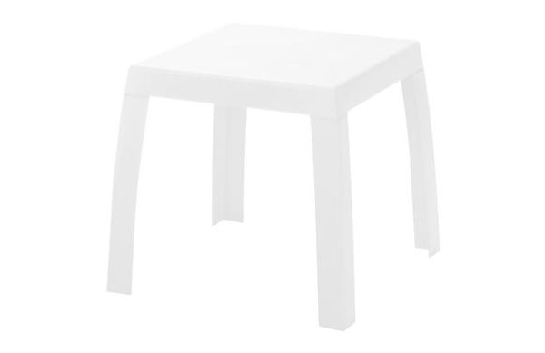 MESA BAJA MAYA BLANCO 53 X 53 X 48 CM