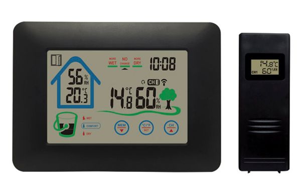 ESTACION METEOROLOGICA WS-520 INTERIOR EXTERIOR