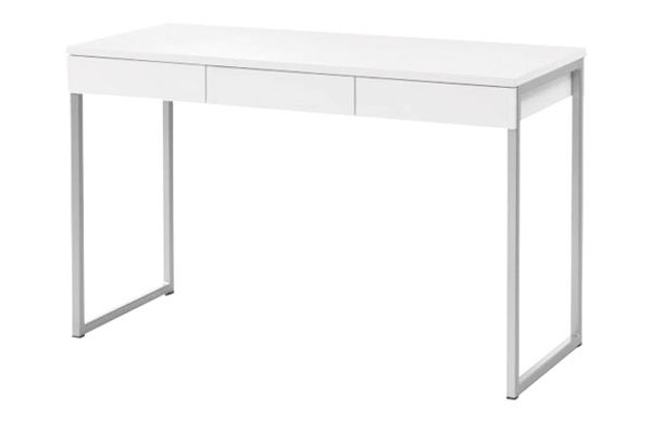 MESA ESTUDIO FUNCION PLUS BLANCO 125,8X51,6X76,5