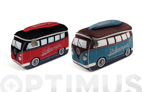 NECESER BOLSA VW NEOPRENO MULTIUSOS AZUL/ROJA SURT 30X14X12