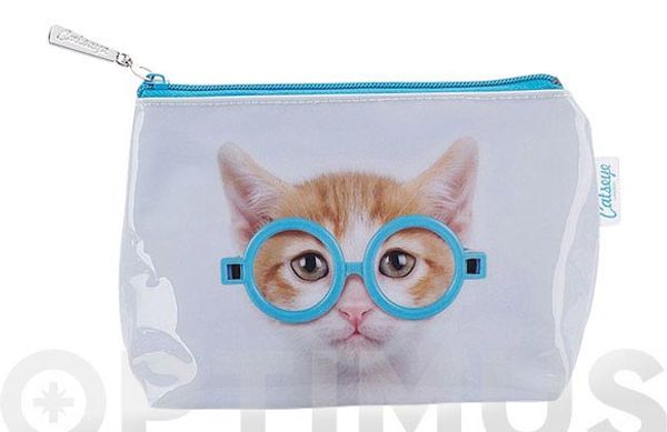 BOLSA NECESER PARA ASEO PEQUEÑA FOTO GATO