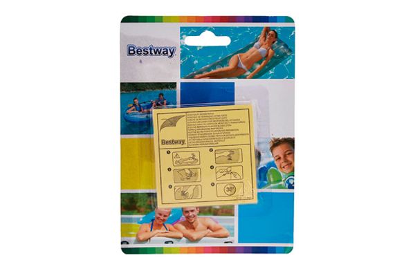 PARCHES PARA REAPRACION DE PISCINAS BAJO AGUA 10 UDS DE 6.5X6.5 CM