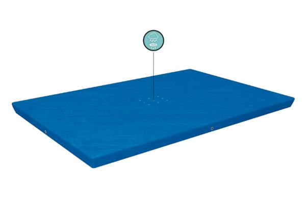 COBERTOR DE INVIERNO PARA PISCINA RECTANGULAR 221X150 CM