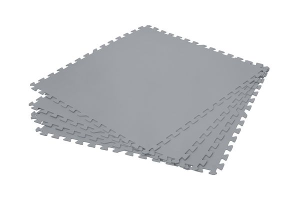 LOSETA DE SUELO PARA PISCINAS DESMONTABLES 9 PIEZAS DE 78X78 CM