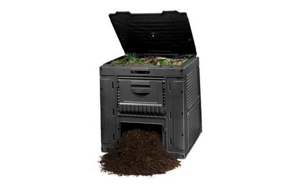 COMPOSTADOR E-COMPOSTER W/BASE 470 L 79X79X79 CM