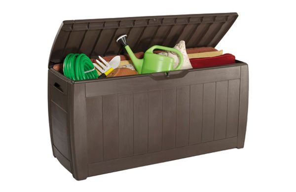 ARCON DE RESINA HOLLYWOOD MARRÓN 270 L 57 X 117 X 45 CM