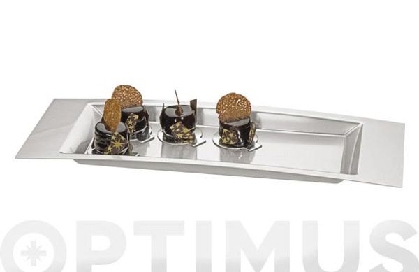 BANDEJA INOX NAMOA 44 X 16,2 CM