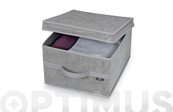 CAJA GUARDA ROPA STONE L 38 X 50 X 24 CM