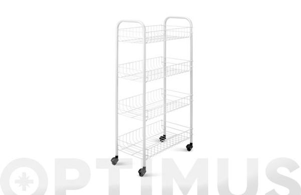 CARRO MULTIUSO 4 CESTOS PISA