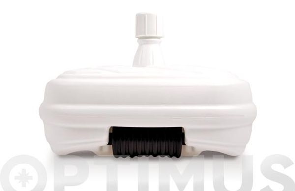 PIE PARASOL RELLENABLE CON RUEDAS 48 L Ø 33-48 MM BLANCO