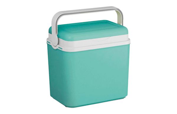 NEVERA RIGIDA 24 L 40 X 23,6 X 37,5H CM AZUL TURQUESA