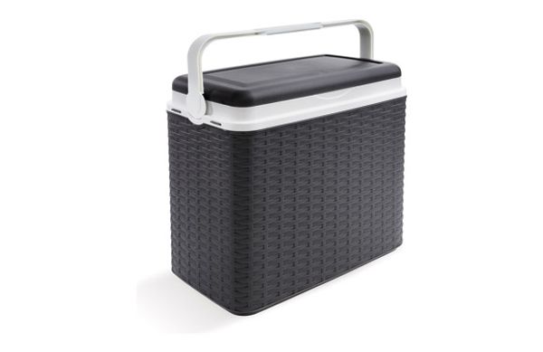 NEVERA RIGIDA 24 L  RATAN ANTRACITA