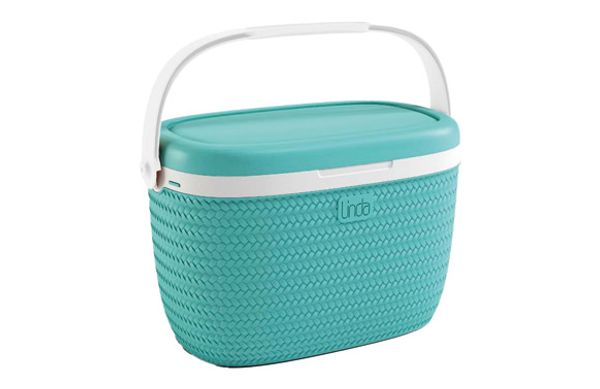 NEVERA RIGIDA LINDA BAG 18 L 42,8 X 27,4 X 27,6H CM AZUL TURQUESA