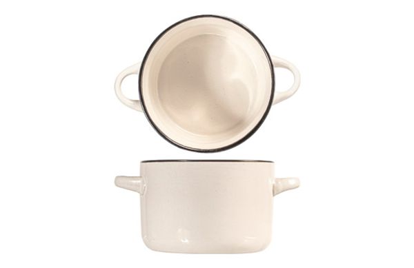 BOL CON ASAS STONEWARE Ø 0,50 CL - SURTIDO