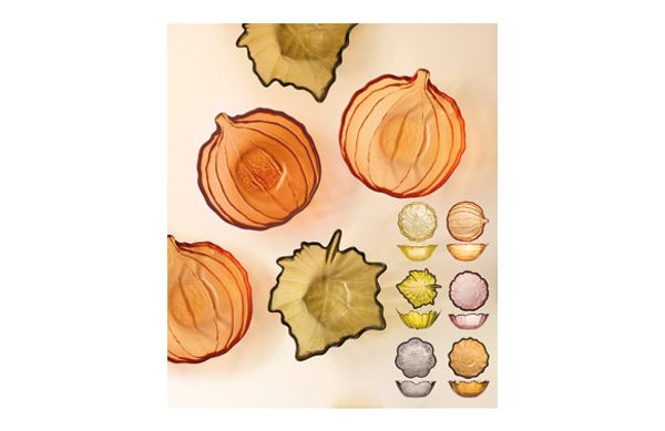 BOL VIDRIO AUTUM SURTIDO 12 CM