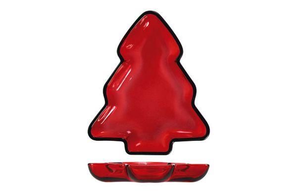 PLATO PRESENTACION ARBOL ROJO 20X17X2,5