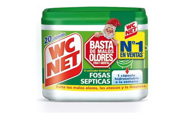 ELIMINA OLORES FOSAS SEPTICAS 20 CAPSULAS X 18 GR