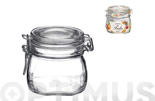 TARRO VIDRIO FIDO 0,50 L