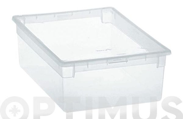 CAJA MULTIUSOS LIGHT BOX TRANSPARENTE 12 L