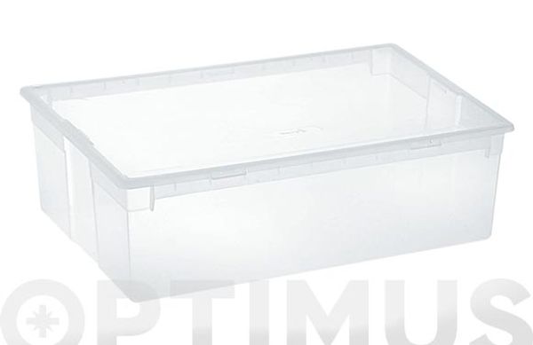 CAJA MULTIUSOS LIGHT BOX TRANSPARENTE 36 L