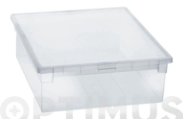 CAJA MULTIUSOS LIGHT BOX TRANSPARENTE 22 L