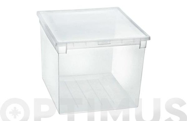 CAJA MULTIUSOS LIGHT BOX TRANSPARENTE 50 L