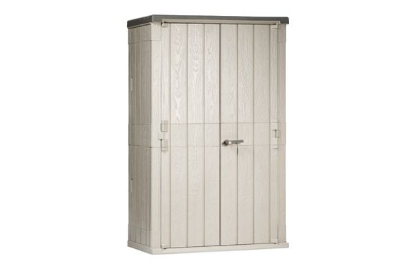COBERTIZO RESINA STORA WAY 1670 L ALTO 130 X 75,6 X 206,2H TAUPE/ANTRACITA