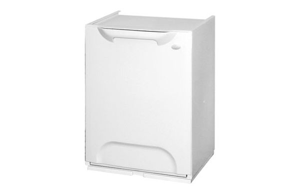 CONTENEDOR BASURA SELECTIVO BLANCO 34 X 29 X 47CM