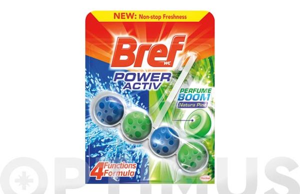 LIMPIADOR WC BREF PODER ACTIVO NATURA 50 GR