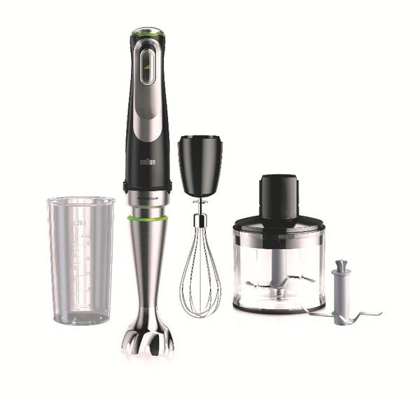 BATIDORA DE MANO CON ACCESORIOS BRAUN 1200W