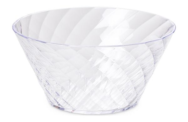 BOL ACRILICO DIAMOND 20 CM - TRANSPARENTE