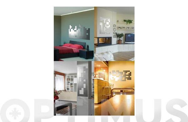 ESPEJO DECORATIVO TETRIK 7 PIEZAS