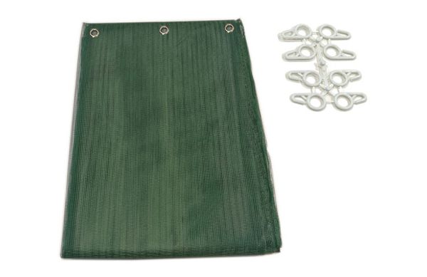 CORTINA MOSQUITERA PARA PUERTA 150X250 VERDE
