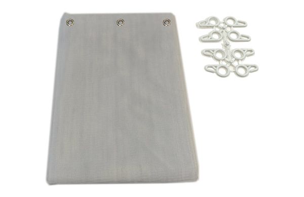 CORTINA MOSQUITERA PARA PUERTA 150X250 BLANCO