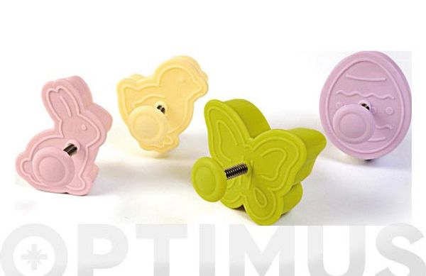 CORTA-GALLETAS (4U) PASCUA