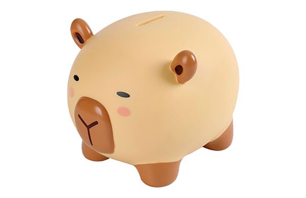 HUCHA PLASTICO CAPYBARA 18X15CM