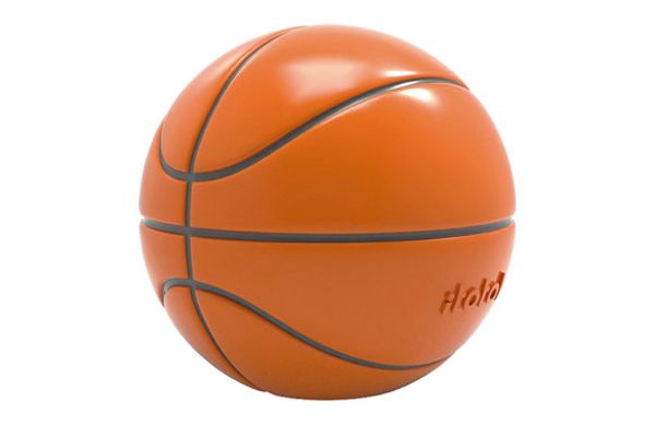 HUCHA PLASTICO BASKETBALL 16X15CM