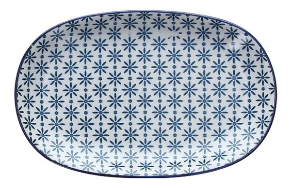 BANDEJA OVAL PORCELANA SAPA 23 CM