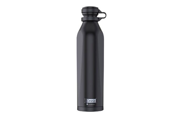 BOTELLA TERMO INOX EVO DESMONTABLE 500 ML - NEGRA