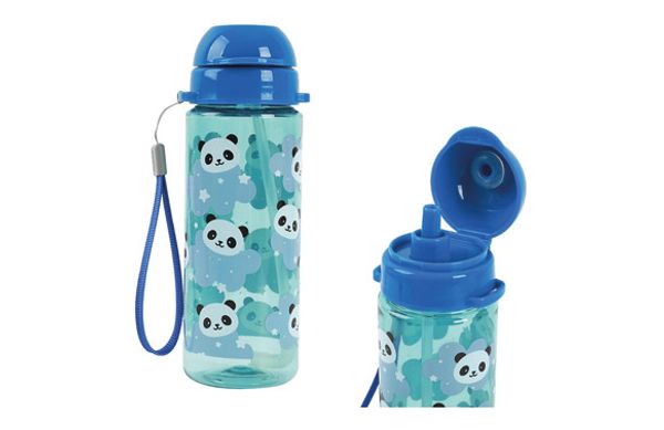 BOTELLA INFANTIL TRITAN 7 X 7 X 19CM 400 ML-PANDA