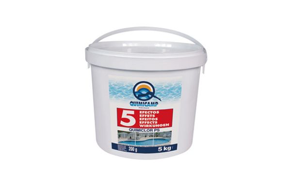 CLORO 5 ACCIONES TABLETA 250 GR 5 KG