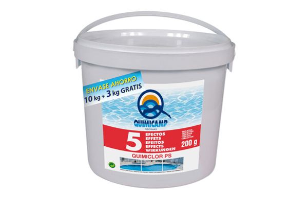 CLORO 5 ACCIONES TABLETA 250 GR 13 KG