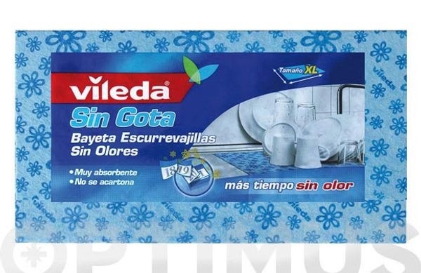 BAYETA ESCURREVAJILLAS SIN GOTA 60X39 CM