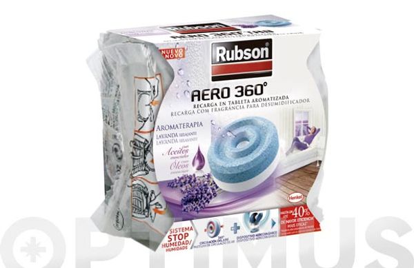ANTIHUMEDAD RECARGA 450 GR AERO 360° LAVANDA