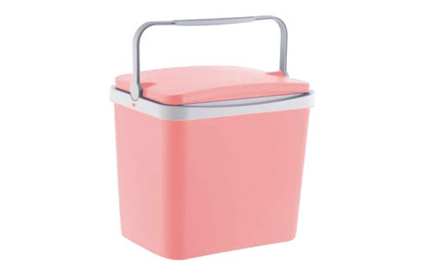 NEVERA RIGIDA CAMPOS PORTATIL 24 L ROSA