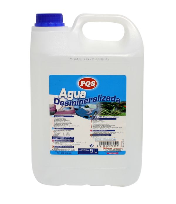 AGUA DESMINERALIZADA 5 L