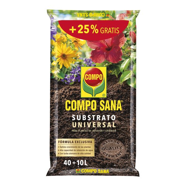 SUBSTRATO UNIVERSAL COMPO SANA 40 +10 L GRATIS